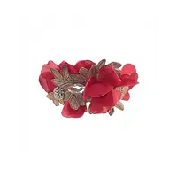 Flormoda 24268 Red/Gold Deco Headband