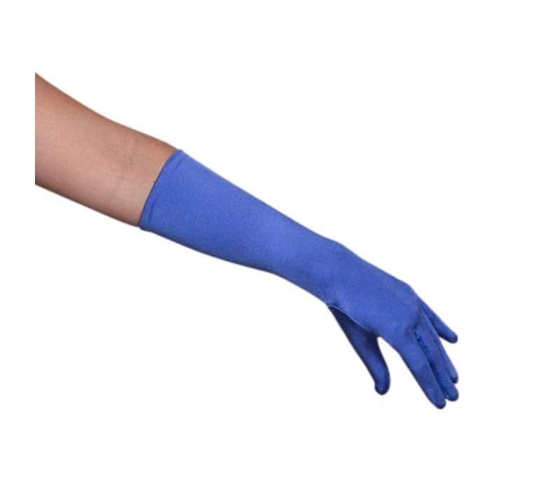 Flormoda 10513 Royal Blue Sateen Gloves