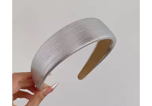 Footprints GF0004 Soft Silver Hairband