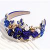 Footprints GF0018 Royal Blue Ornate Headband