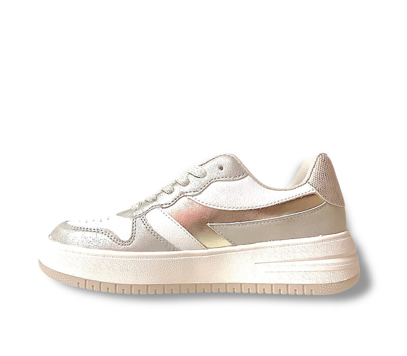 Safety Jogger B431770=Wht/Gold Sneakers