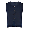 Micha A/W Micha 105 365 Navy fine knit Vest