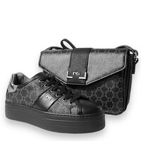 NeroGiardini I308420D Blk/Grey Smeaker