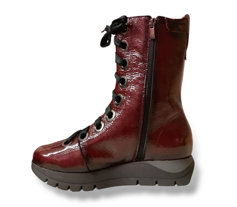 Jose Saenz 2272-NP-KP Bordo Patent Lace-ups