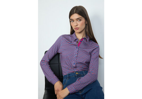 Tinta Tinta SUCRO Blue multi Printed Shirt