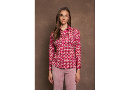 Tinta Tinta MELLARIA  Prune Printed Shirt