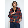 Bariloche Bariloche ESLAVA Rust/Teal Check Blazer