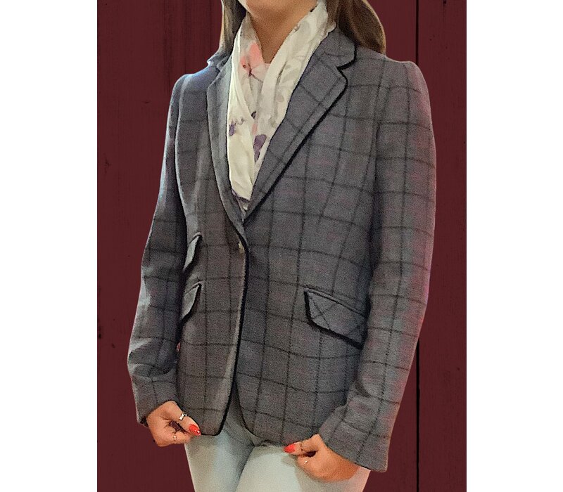 Bariloche CAPARRA Grey Check Blazer