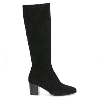Caprice 25503 Black Stretch Boots 6cm Heel