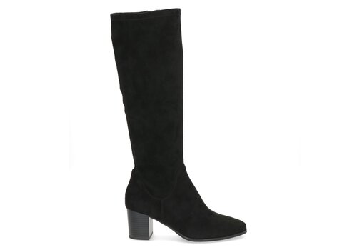 Caprice Boots Caprice 25503 Black Stretch Boots 6cm Heel