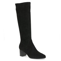 Caprice 25503 Black Stretch Boots 6cm Heel