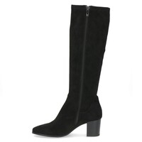 Caprice 25503 Black Stretch Boots 6cm Heel
