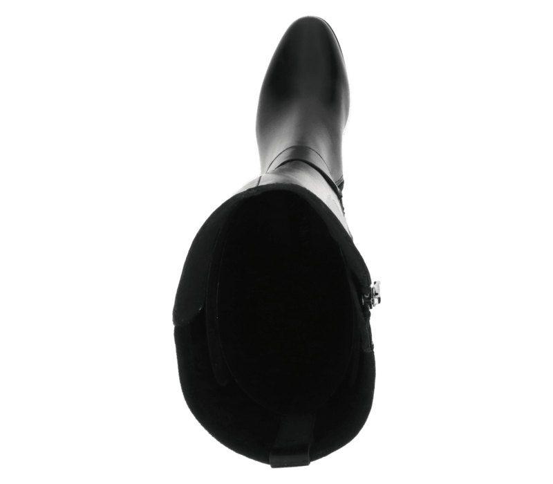 Caprice 25501 Black stretch Boot 6cm Heel