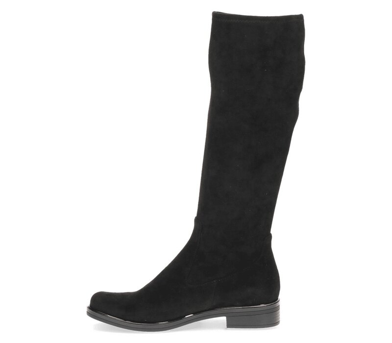 Caprice 25512 Black stretch Flat Boot