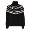 Micha A/W Micha 179 159 Black/Camel Nordic Knit