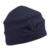 Seeberger Seeberger 019326 Navy Boiled Wool Toque