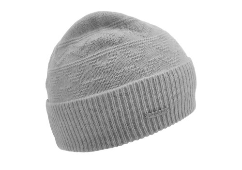 Seeberger Seeberger 019697 Smoke Grey Knit Beanie