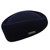 Seeberger Seeberger 019827 Navy Woolfelt Pillbox