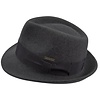 Seeberger Seeberger 070378 Dark Grey Felt Trilby
