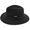 Seeberger Seeberger 070425 Black Woolfelt Fedora