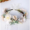 GF0028 Peaches & Cream Headdress