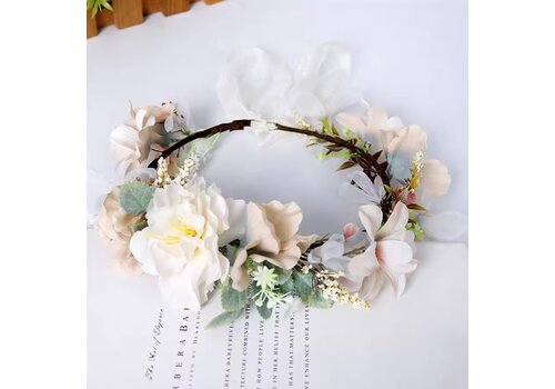 Footprints GF0028 Peaches & Cream Headdress