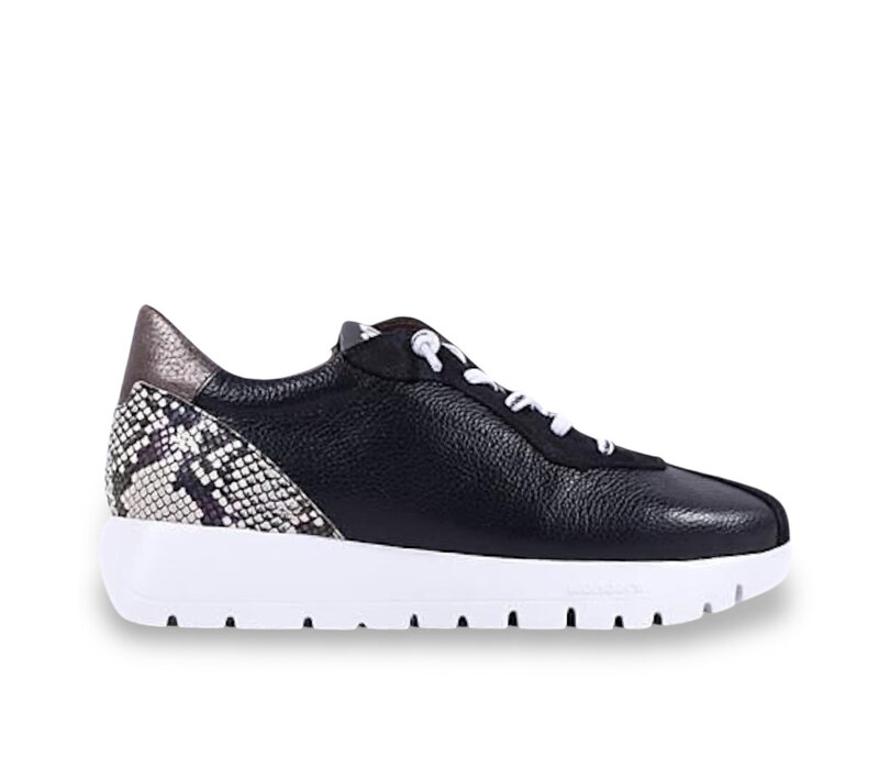 Wonders A-2495 Black Multi Sneakers
