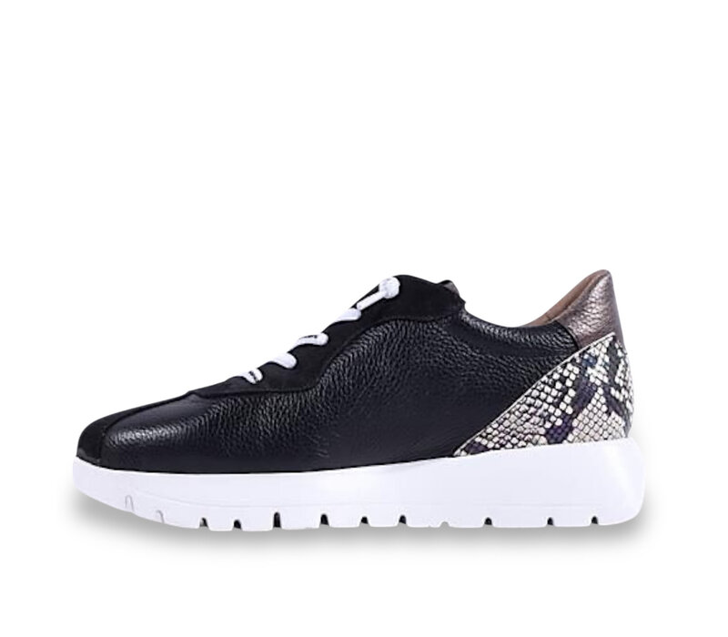 Wonders A-2495 Black Multi Sneakers