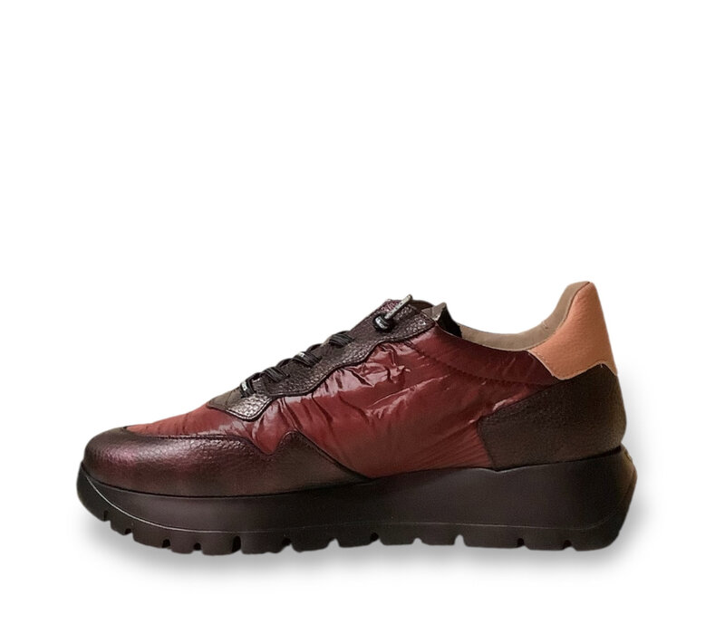 Wonders A-2491 Wine Multi Sneakers