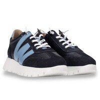 Wonders A-2476 Navy multi Sneakers