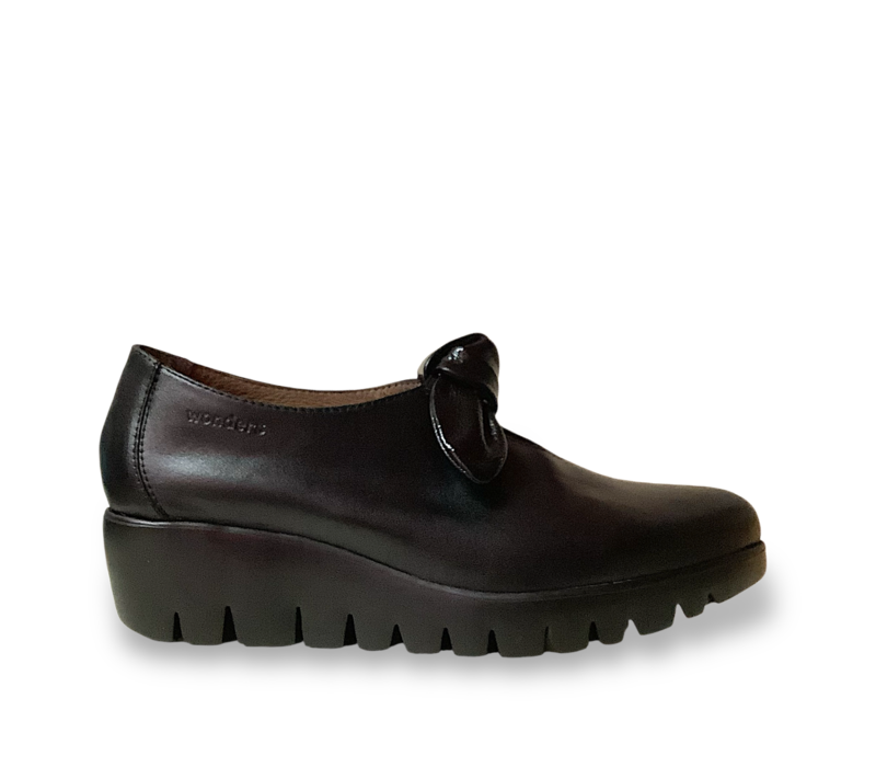 Wonders C-33159 Black Softee Slip-on