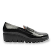 Wonders Wonders C-33158 Black Patent Slip-on