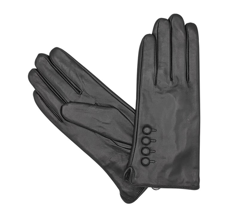 Hologramme 17122 Black Leather Gloves