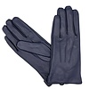Hologramme Paris Hologramme 17120 Navy Leather Gloves