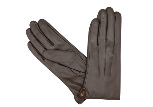 Hologramme Paris Hologramme 17120 Brown Leather Gloves