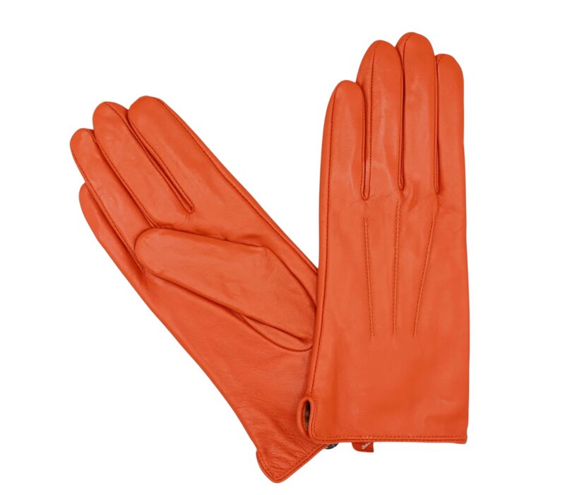Hologramme 17120 Orange Leather Gloves
