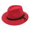 Hologramme Paris Hologramme Red Waterproof Wool Fedora