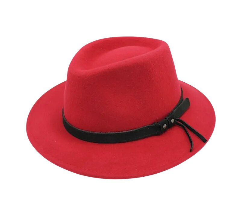 Hologramme Red Waterproof Wool Fedora