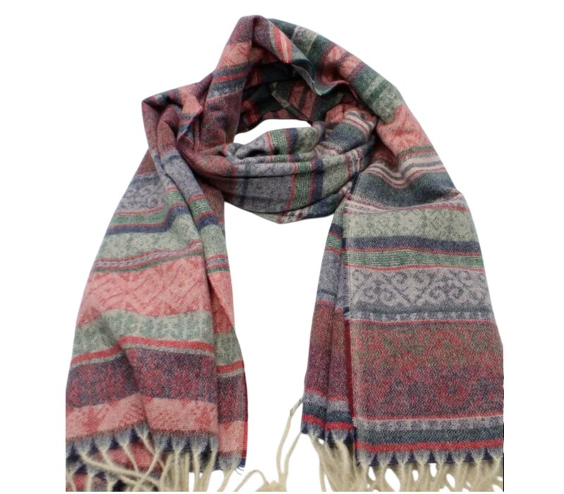 Hologramme 72626 Wine Multi Soft Scarf