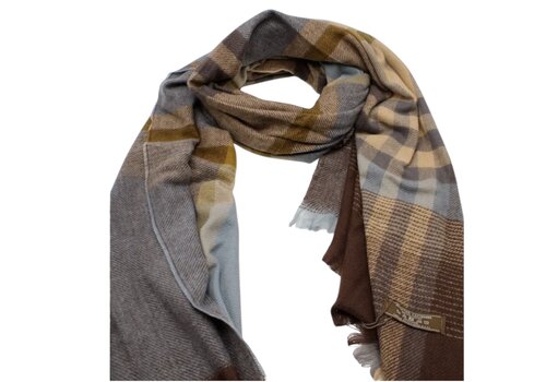 Hologramme Paris Hologramme 72633 Brown Multi Soft Scarf