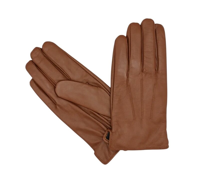 Hologramme Men’s Tan Leather Gloves