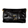 Oriano EDITH Black Flapover Crossbody
