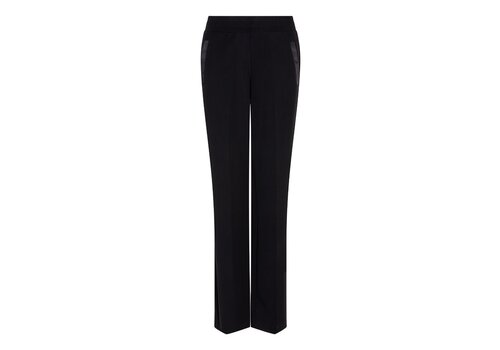EsQualo A/W Esqualo 05506 Black Modal Wide Trousers