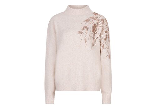 EsQualo A/W Esqualo 27519 Sand Sweater w/Sequins