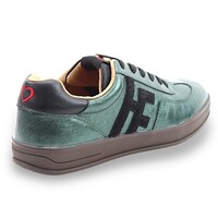 H.F. MADISON Emerald/Black Sneakers
