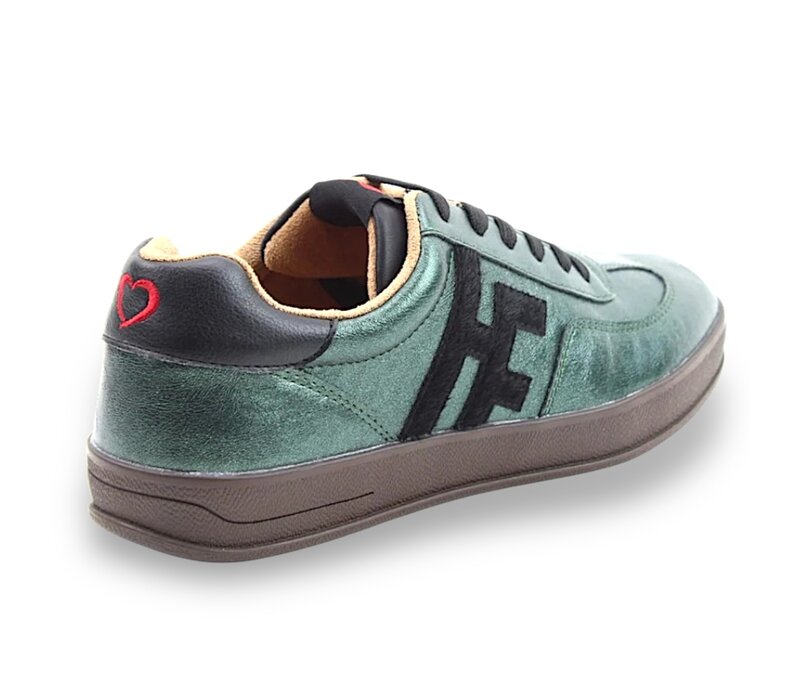 H.F. MADISON Emerald/Black Sneakers