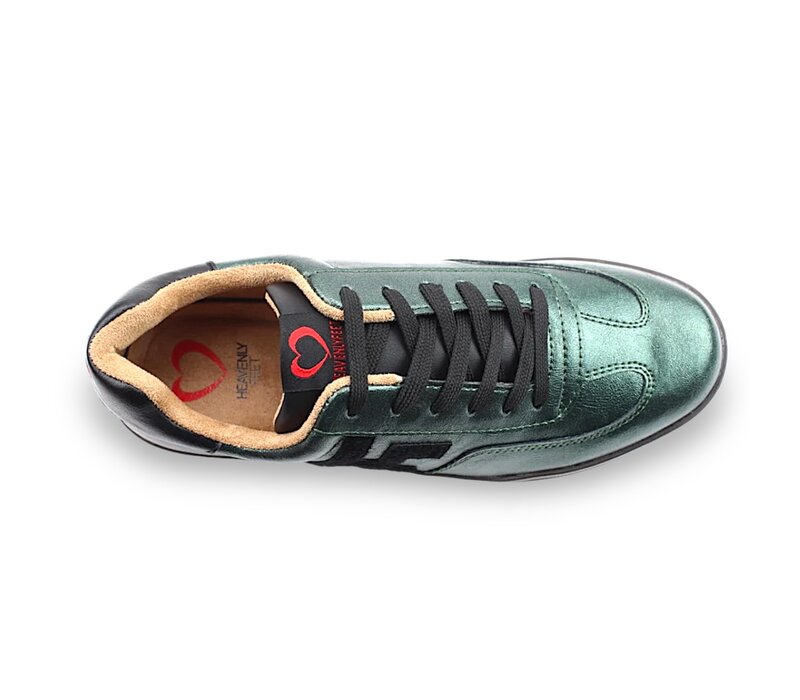 H.F. MADISON Emerald/Black Sneakers