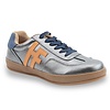 Heavenly Feet H.F. MADISON Pewter/Navy/Orange Sneakers