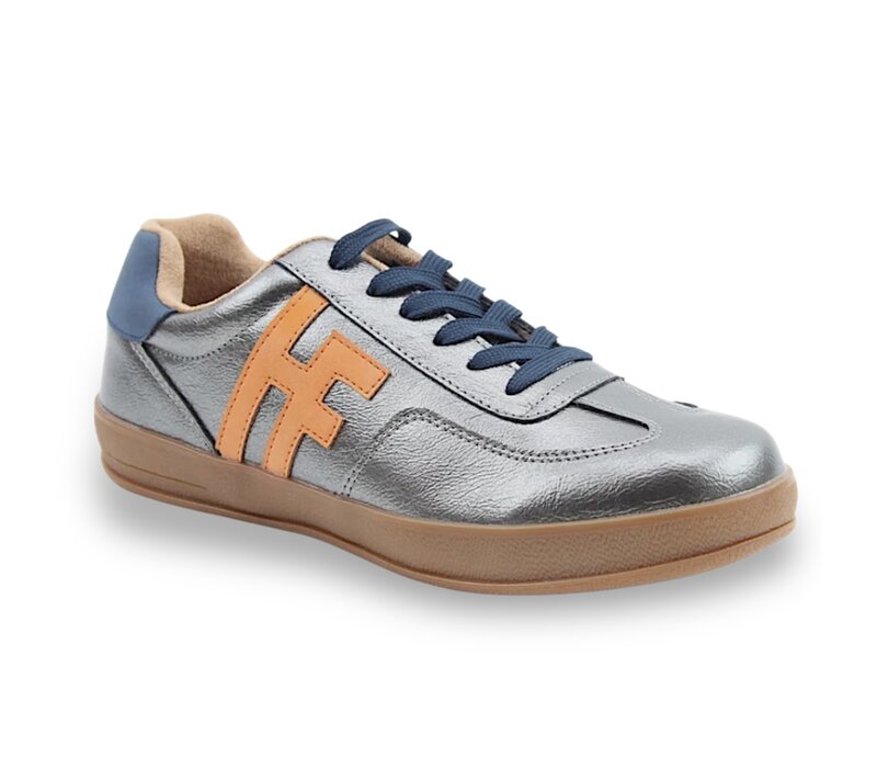H.F. MADISON Pewter/Navy/Orange Sneakers