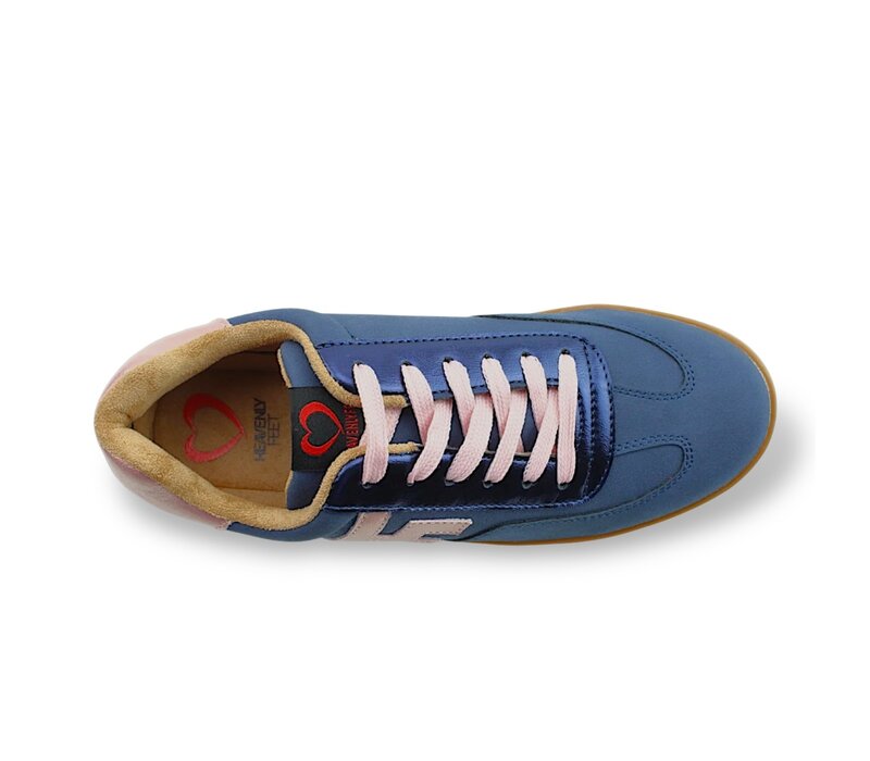 H.F. MADISON Navy/Pink Sneakers